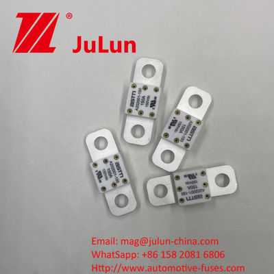 250A 150VDC ASTM A202001-300A Κηραμικές αυτοκινητοβιομηχανικές ασφάλειες με μέθοδος τοποθέτησης με βρόχο