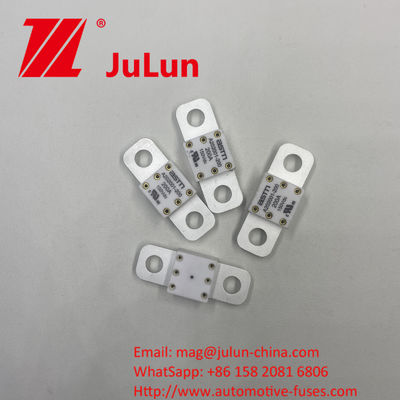 ASTM A202001-100A 150VDC κεραμικές αυτοκινητοβιομηχανικές ασφάλειες με κατασκευή από άμμο και χρυσό