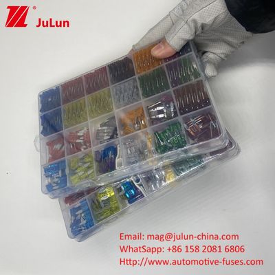 Αυτοκίνητα SUV φορτηγά 10A 58V Blade Fuse Αυτοκινητοβιομηχανία Αυτοκινητοβιομηχανία Διακόπτες κυκλωμάτων για επιχειρήσεις