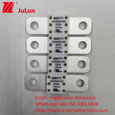 Bolt Κεραμικό 200A 125VDC μπαταρία ασφαλιστήρας Αυτοκίνητο λευκό εγγυημένη απόδοση
