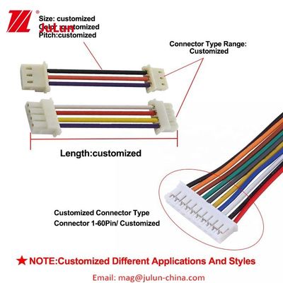 Μακροχρόνια απόδοση UL / CSA Automotive Complete Wiring Harness με προσαρμοσμένο χρώμα καλωδίου και μήκος
