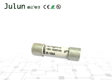 θρυαλλίδα ΣΥΝΕΧΟΎΣ υψηλής τάσης 14x51mm 1500V για τις φωτοβολταϊκές ηλιακές εφαρμογές προστασίας
