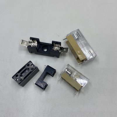 5x20mm ή 6x30mm PCB επιφάνειας τοποθέτησης γυάλινος καλωδίου για τα συστήματα ενέργειας στα αυτοκίνητα Μαύρο μπλε Διαφανές χρυσό