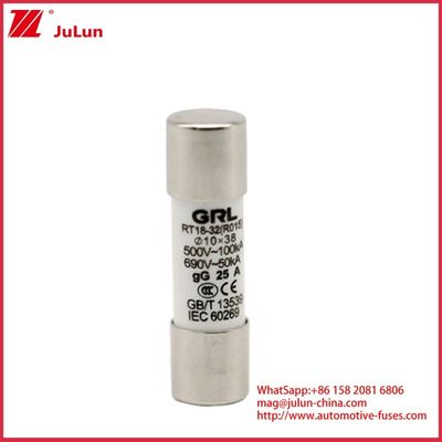 15A 1000VDC Fuse Link Solar GPV DC Fuse 10*38mm 32A Κατηγορία για την ηλεκτρική προστασία σε φωτοβολταϊκά συστήματα για χρήση με θήκη ασφάλειας