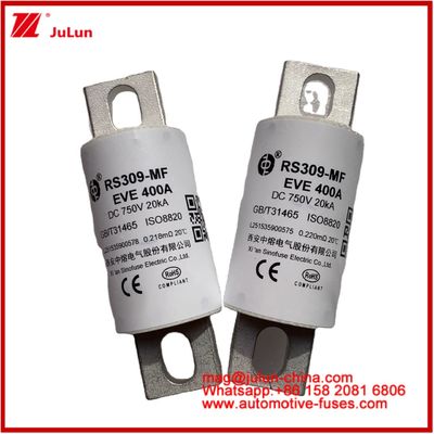 400A RS309-MF EVE 750VDC ((UL) Οδικά οχήματα Τυβώδη κεραμικά συστήματα αποθήκευσης ενέργειας Συστήματα ηλεκτρικής ενέργειας Φορτιστές Σύνδεσμοι Αυτοκινητοβιομηχανικές συσκευές και εξοπλισμός 20KA