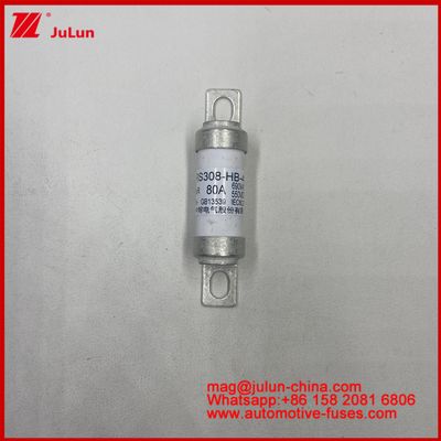 RS308-HB 10A 16A 20A 25A 32A 40A 690VAC/550VDC Κηραμικός μπουρνούλης εγκατάστασης M6 Φυτέδες αυτοκινήτου για προστασία από βραχυκύκλωμα στην αποθήκευση ενέργειας